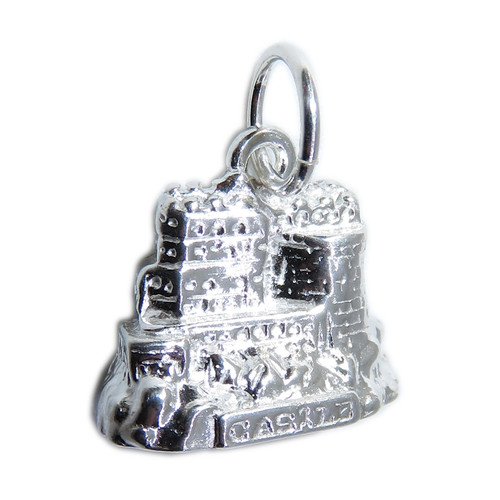 Edinburgh Castle sterling silver charm .925 x 1 Scotland Scottish Charms
