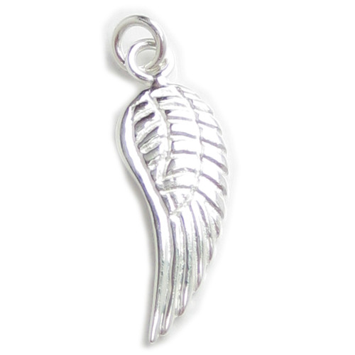 Angel wing sterling silver charm .925 x1 Angels Wings Protection charms