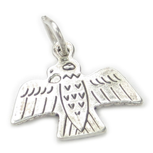 Thunderbird small sterling silver charm .925 x 1 Native American charms