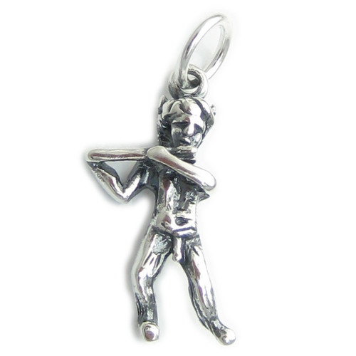 Pan God of the Wild sterling silver charm .925 x 1 Folklore charms