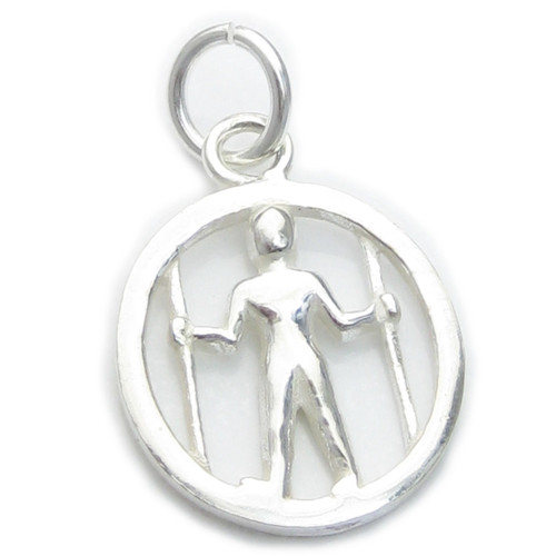 Long Man of Wilmington sterling silver charm .925 x1 Longman Hill Figure