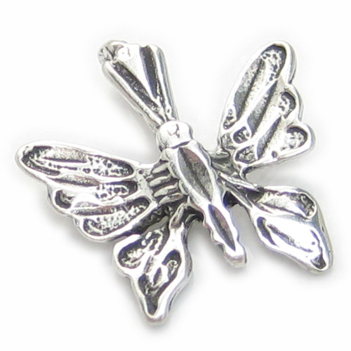 Butterfly sterling silver pendant .925 butterflies pendants M1