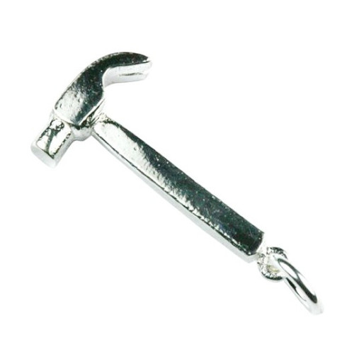 Hammer sterling silver charm .925 x 1 Hammers Tools charms