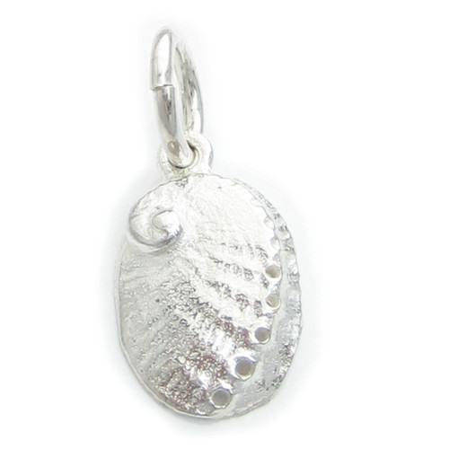 Orma Shell small sterling silver charm .925 sea shells charms