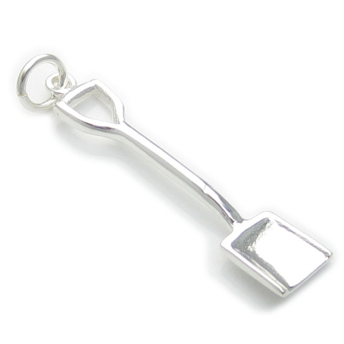 Spade shovel sterling silver charm .925 Spades and Shovels charms