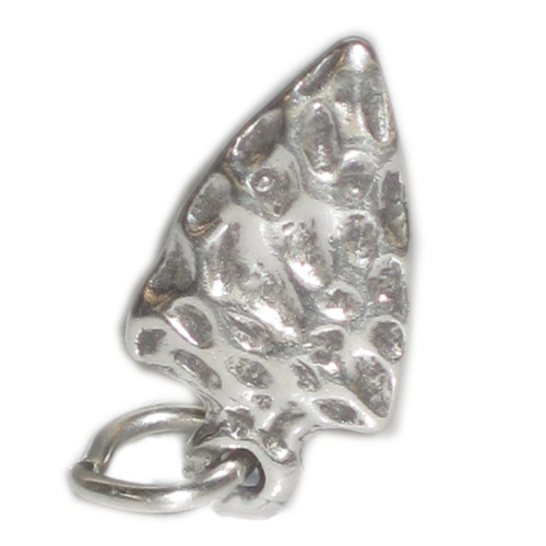 Arrowhead Arrow Head sterling silver charm .925 x 1 Archaeology charms