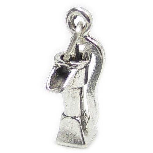 Water Pump sterling silver charm .925 x 1 H2O Pumps charms