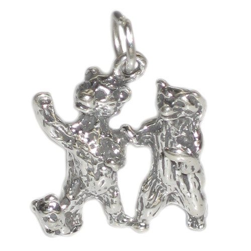 3 bears nursery rhyme sterling silver charm .925 Where is Goldilocks