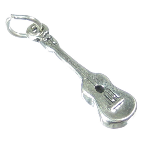 Ukulele sterling silver charm .925 x 1 Ukuleles Music charms