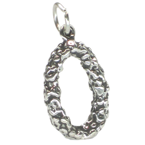 Hawaiian Lei sterling silver charm .925 x 1 Hawaii charms