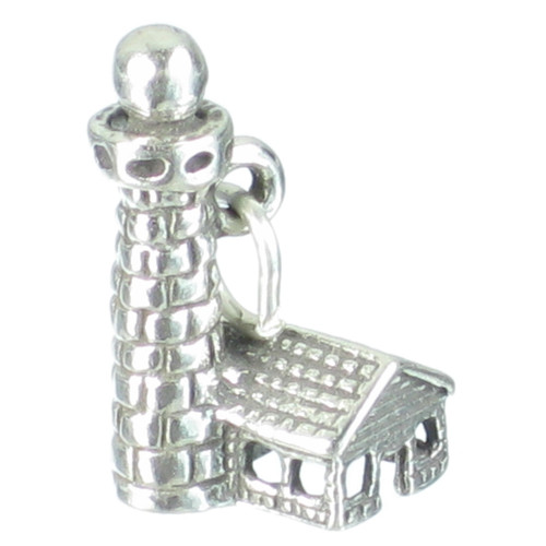 Lighthouse sterling silver charm .925 x1 Light House Lighthouses charms B