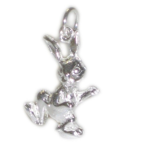 Sterling Silver Rabbit Charm