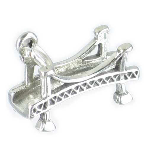 Bridge sterling silver charm .925 x 1 Bridges charms