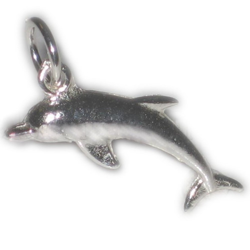 Sterling Silver Dolphin Charm