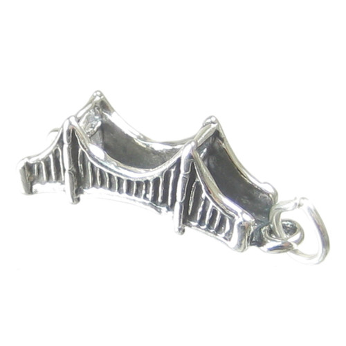 Golden Gate Bridge sterling silver charm .925 x 1 Bridges charms