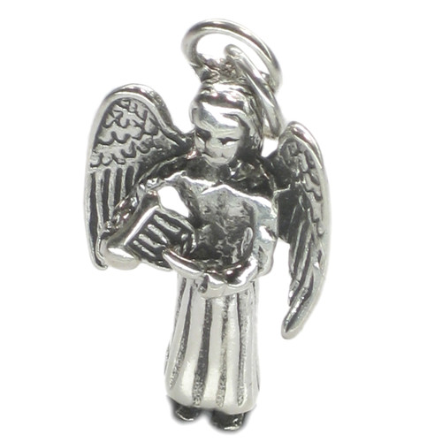 Angel sterling silver charm .925 x 1 Holy Angels charms