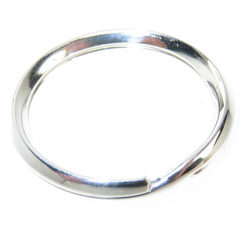 26mm Keyring sterling silver fitting .925 x1 Findings Key ring keyrings