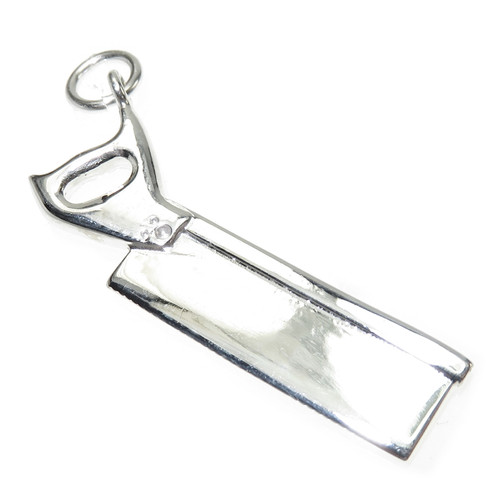 Tenon Saw sterling silver charm .925 x 1 Tools and Saws charms FNC046