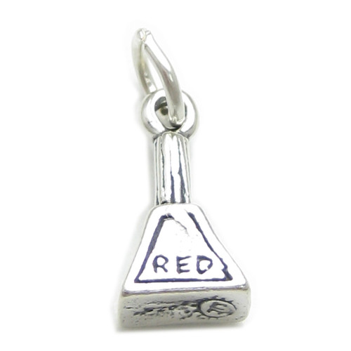 Nail Polish sterling silver charm .925 x 1 Beautician Beauty Nails charms