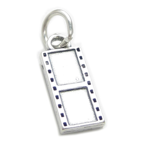Movie Film sterling silver charm .925 x 1 Movies and Films Tape charms