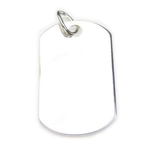 Tag sterling silver charm pendant .925 Tags charms