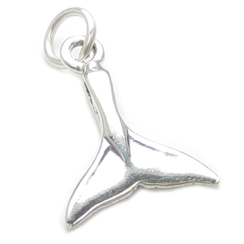 Whale Tale sterling silver charm .925 Whales Tales charms