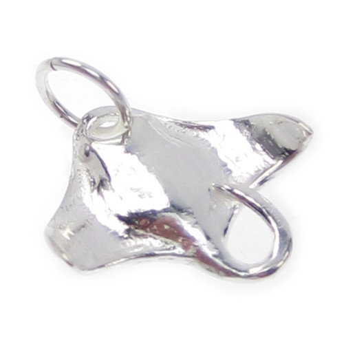 Manta Ray sterling silver charm .925 x 1 Mantas Rays charms A1