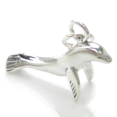 Seal sterling silver charm .925 x 1 Seals charms