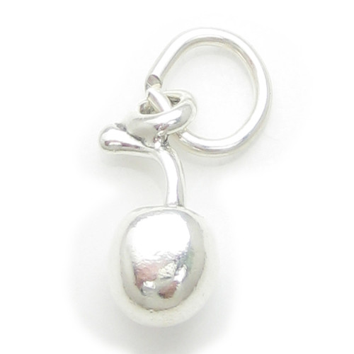 Cherry sterling silver charm .925 x 1 Cherries Cherrys charms
