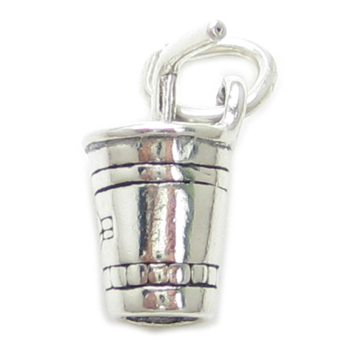 Cola Cup sterling silver charm .925 x 1 Coke Fizzy drinks charms