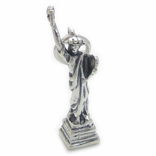 Statue of Liberty sterling silver charm .925 x 1 New York Monument charms