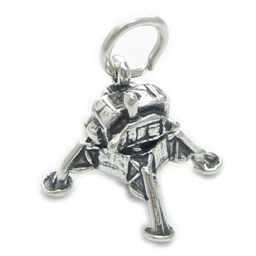 Lunar Module sterling silver charm .925 Space Capsule charms