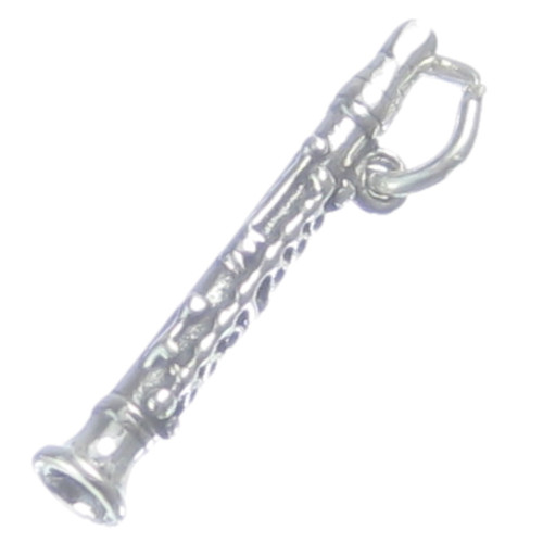 Clarinet sterling silver charm .925 x 1 Clarinets Music Musician charms