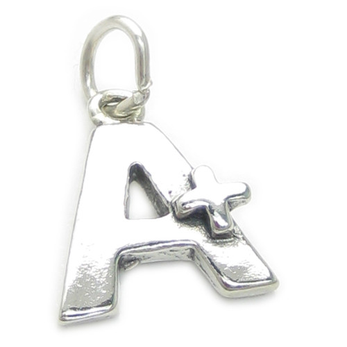 A Plus sterling silver charm .925 Excellence Winner charms