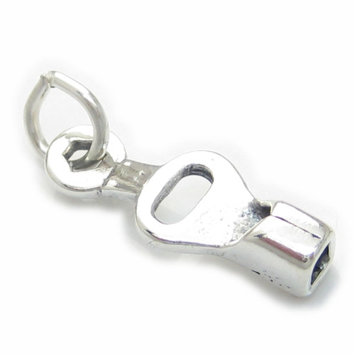 Roller Skate key sterling silver charm .925 x 1 Skating Keys charms