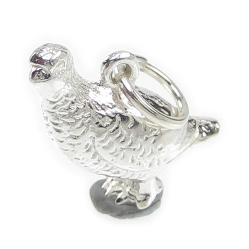 Partridge sterling silver charm .925 x 1 Partidges Partrige bird charms