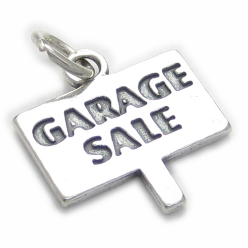 Garage Sale sterling silver charm .925 Clearout charms