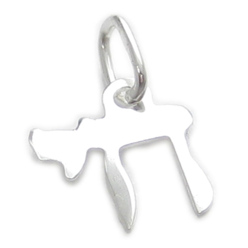 TINY Life symbol sterling silver charm .925 x 1 Meaning charms JD9996115-LF