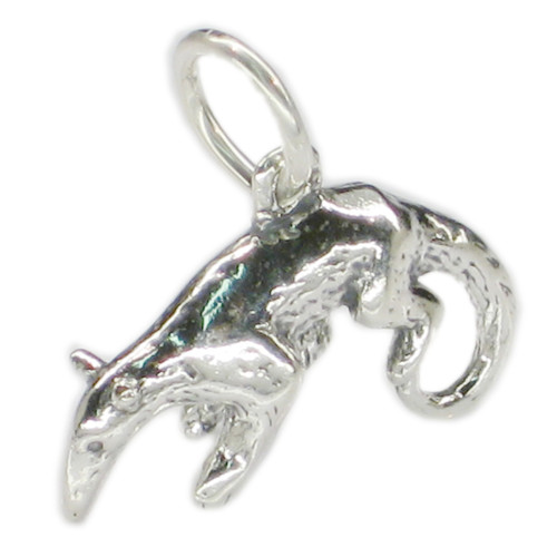 Anteater sterling silver charm .925 x 1 Tamandua Ant Eater Anteaters