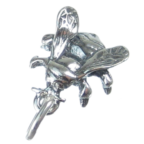 Fly sterling silver charm .925 x 1 Bluebottle Insect Flies Flys charms