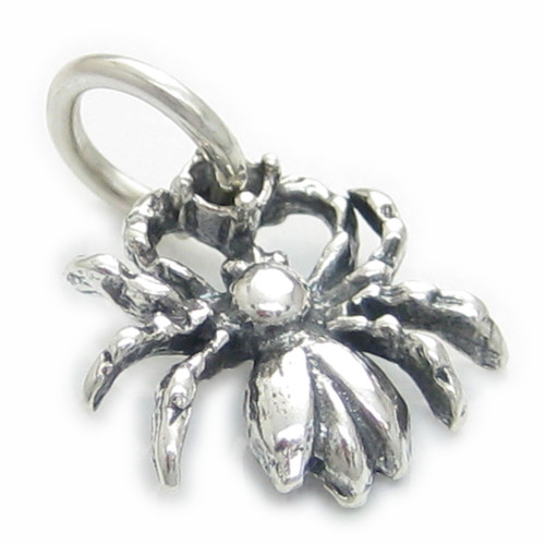 Spider small sterling silver charm .925 x 1 Spiders charms