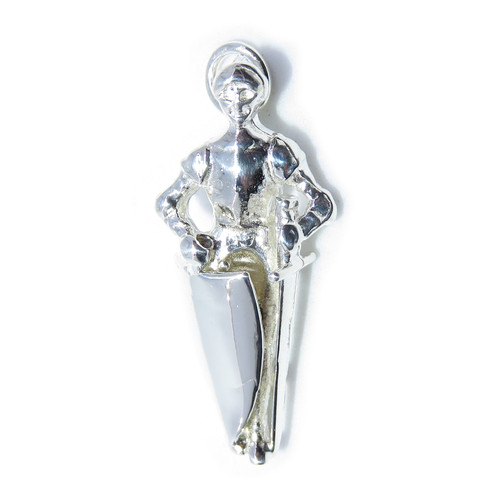Knight & sword & Shield sterling silver charm .925 x 1 Knights charms