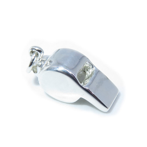 Whistle sterling silver charm .925 DOES NOT SOUND whistles charms