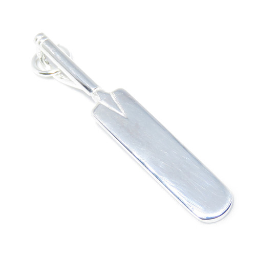 Cricket Bat sterling silver charm pendant .925 Cricketing charms