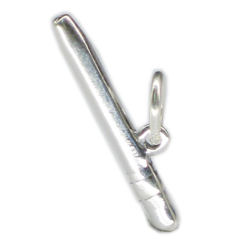 Pen sterling silver charm .925 Biro Pencil Ballpoint Writer charms