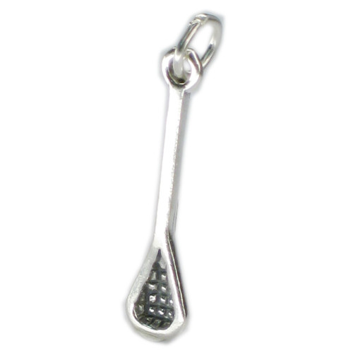 Lacrosse stick sterling silver charm .925 Sport Sports charms