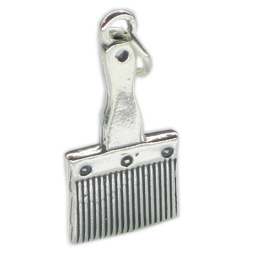 Paintbrush sterling silver charm .925 x 1 Paint Brush Painting charms