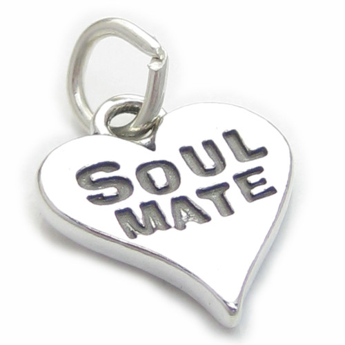 Soul Mate sterling silver charm .925 Love Partner Eternity charms