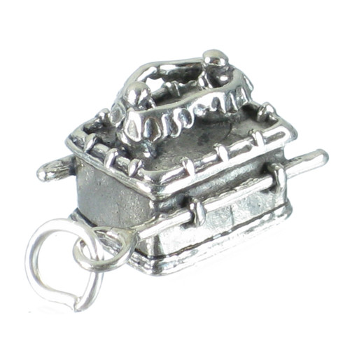 Ark of the Covenant sterling silver charm .925 x 1 Holy Arks charms