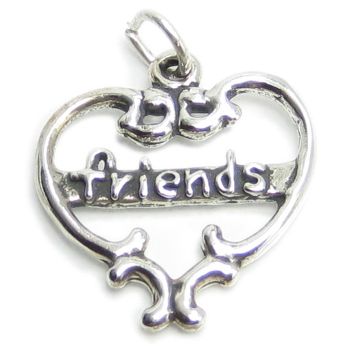 Friends sterling silver charm .925 Freinds charms pendants